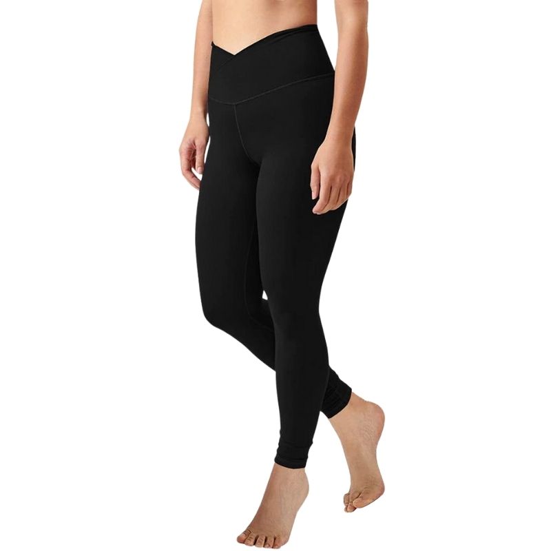 Cross Waist Yoga Pants With Inner Pocket-Baojiu Yoga Fashion Wholesale ...